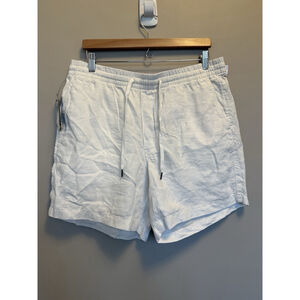 Polo Ralph Lauren Classic Fit Prepster Linen Chino Shorts White XL NWT Read